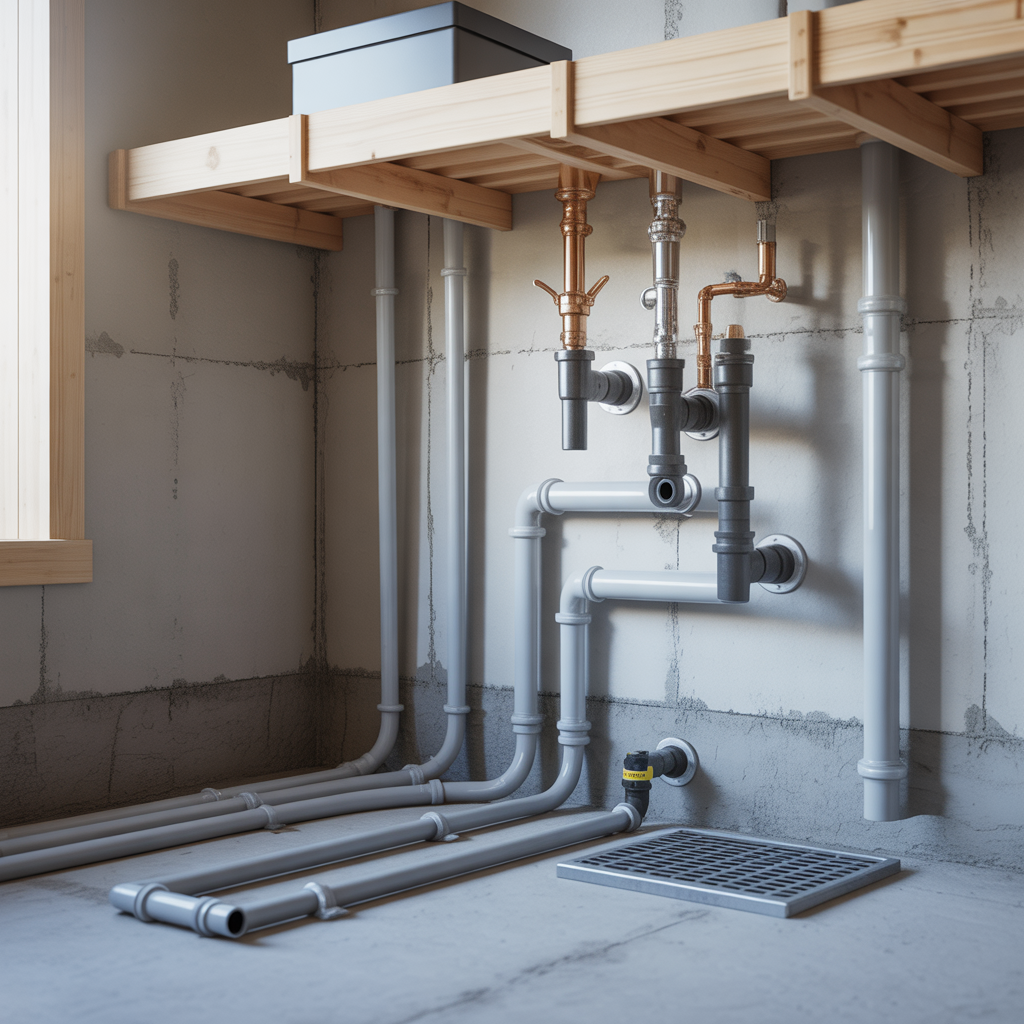 4.Vad ska du tanka pa vid installation av avlopp i ett nybyggt hus