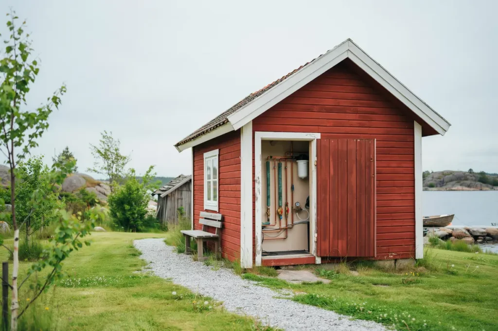 juni i huset dags att serva sommarstugans vvs innan semestern b rjar